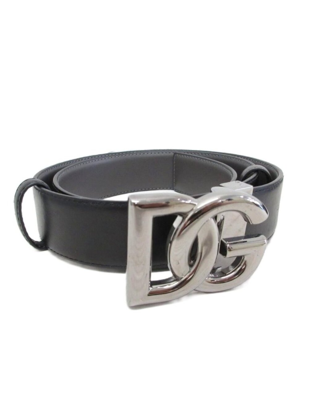 Dolce & Gabbana DG Logo Belt Buckle Black